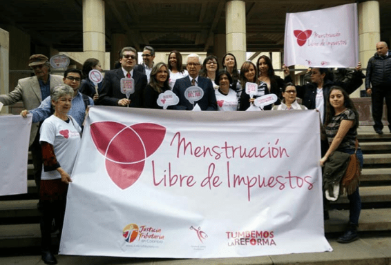 Apoyamos demanda ante C. Constitucional por una Menstruación Libre de Impuestos